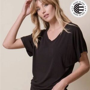 Sivana bamboo dolman tunic top